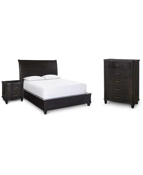 Furniture Closeout Philip Bedroom Furniture 3 Pc King Bed