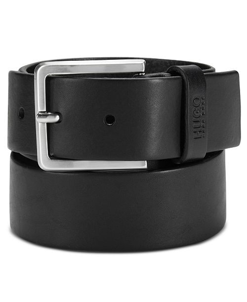 alfani HUGO by Hugo Boss Men's Gionios Casual Leather Belt Men's Fashion & Accessories