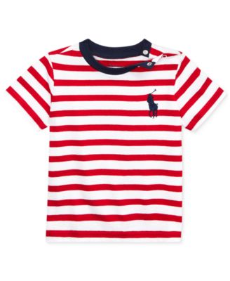 baby boy pink ralph lauren shirt