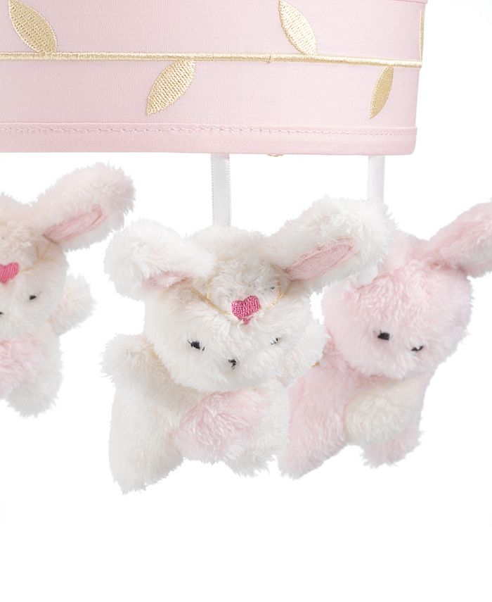 Lambs & Ivy Confetti Bunny Musical Baby Crib Mobile Macy's