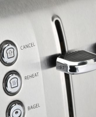 Toastmaster 4-Slice Wide Slot Stainless Steel Toaster