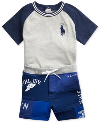 Polo Ralph Lauren - Baby Boys Graphic T-Shirt & Shorts Set