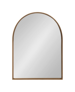 Kate And Laurel Valenti Framed Arch Mirror In Gold