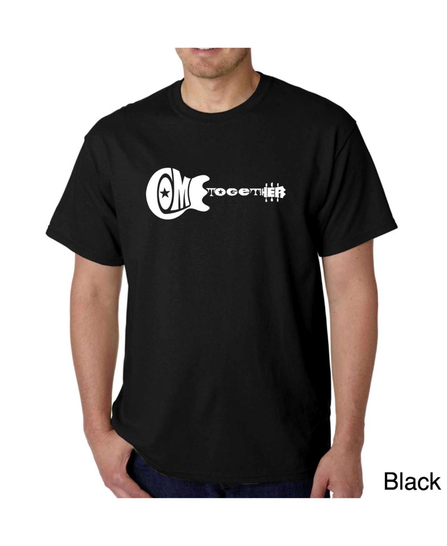 Mens Word Art T-Shirt - Come Together
