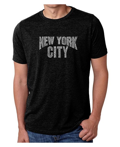 La Pop Art Mens Big And Tall Premium Blend Word Art T Shirt New