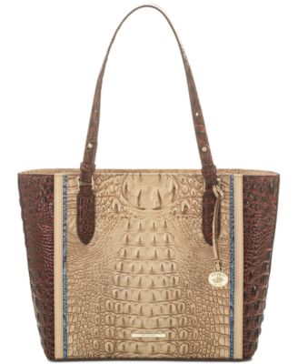 Brahmin - Misha Leather Sand Santana Tote