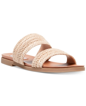 image of Steve Madden Women-s Dede Woven Slide Sandals