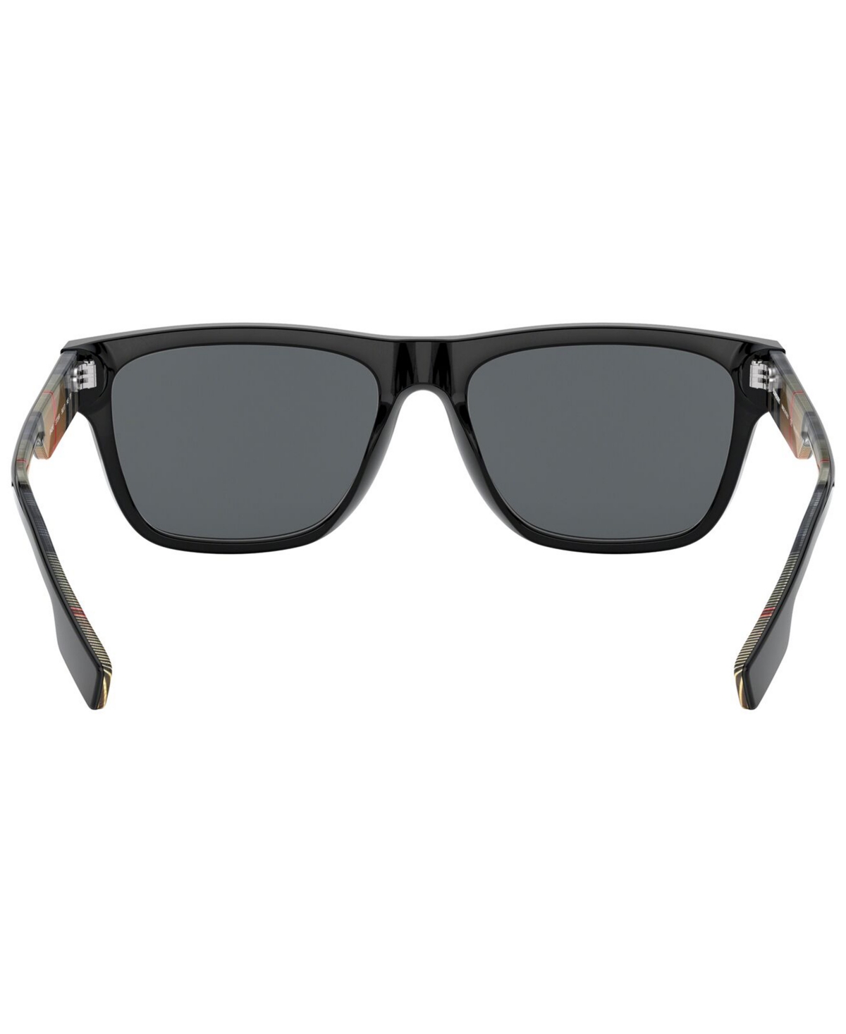 Shop Burberry Men's Polarized Sunglasses, Be4293 In Black,polar Grey