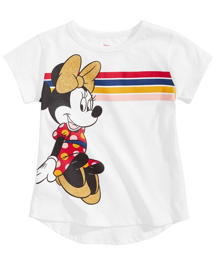 Disney Toddler Girls Minnie On Stripes TShirt, Created for Macy's Macy's