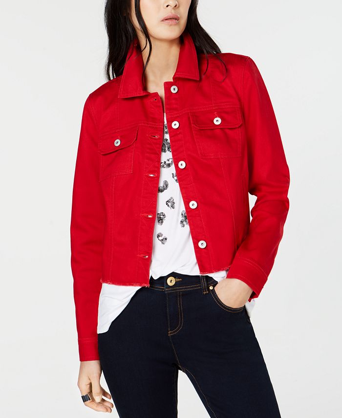 Macy's inc sales jean jacket