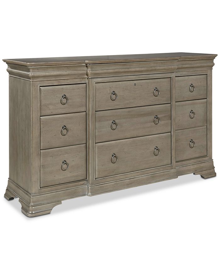 Furniture Reprise Driftwood Bedroom Furniture, 3Pc. Set (King Bed