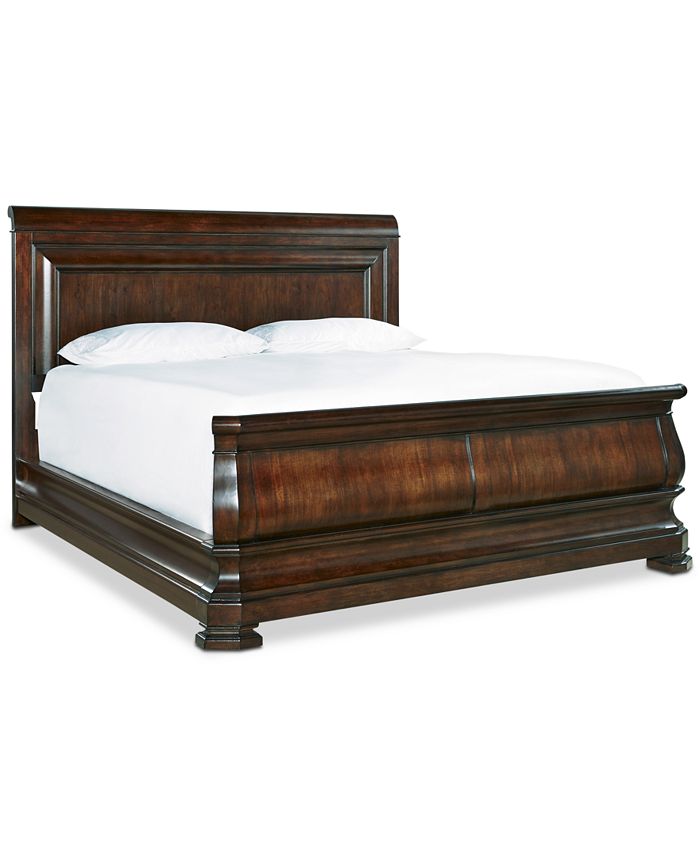 Furniture Reprise Cherry California, How To Set Up California King Bed Frame