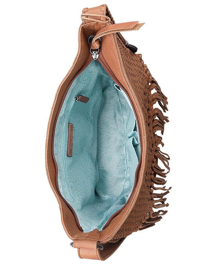The Sak Filmore Leather Macrame Hobo Macy's