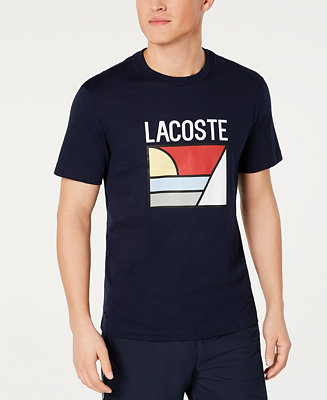 Lacoste Men's Logo Graphic T-Shirt, Created for Macy's - Macy's