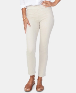image of Nydj Tummy-Control Pull-On Ankle Skinny Jeans