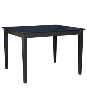 International Concepts Solid Wood Top Table