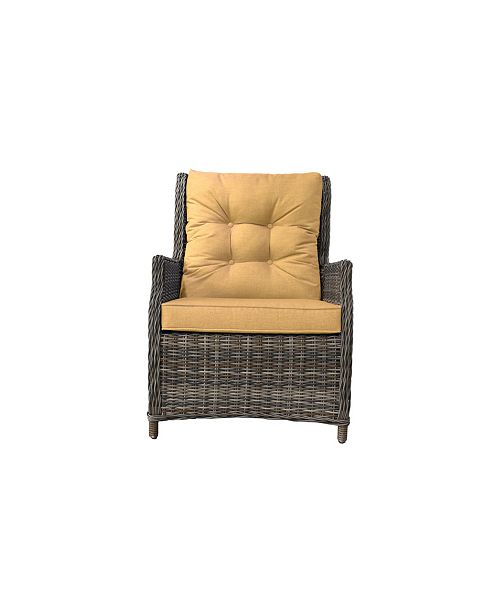 Lifestyle Solutions Relax A Lounger Camry Outdoor Recliner And Ottoman Reviews Furniture Macy S