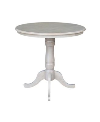 36" Round Top Pedestal Table - 34.9"H