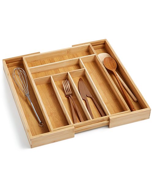 Martha Stewart Collection Expandable In Drawer Utensil Tray