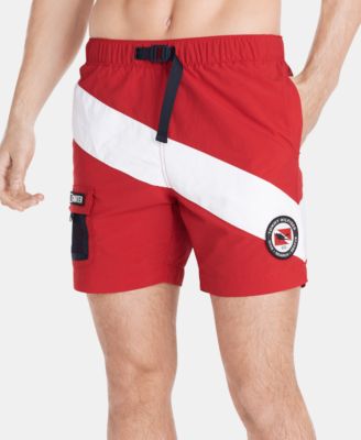 macy's tommy hilfiger swim trunks