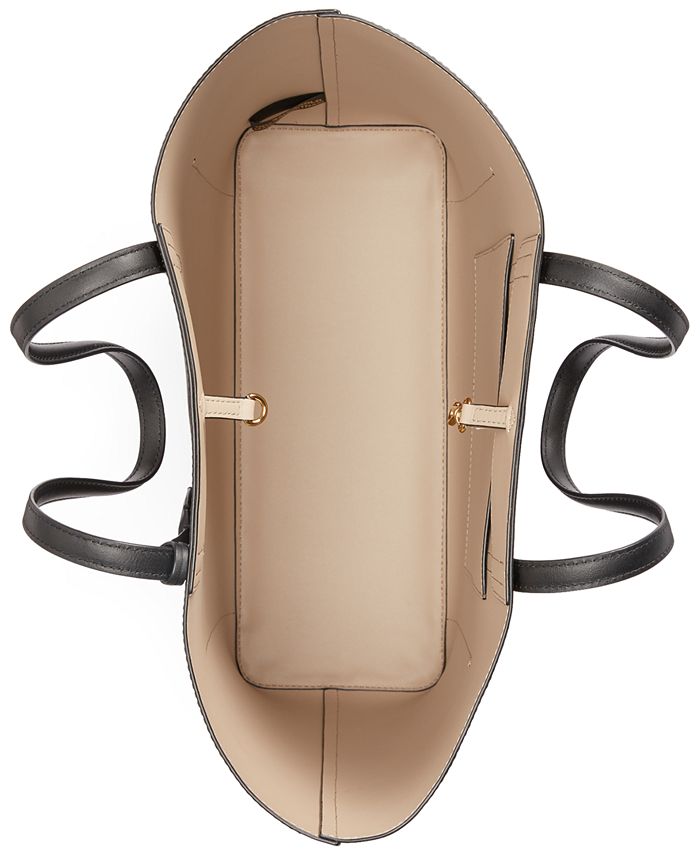 Lauren Ralph Lauren Carlyle Smooth Leather Tote Macy's