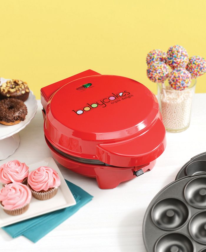 Babycakes MultiPlate Treat Maker for Cake Pops, Donuts and Cupcakes
