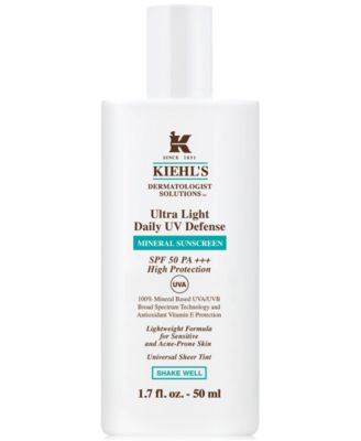 Kiehl's Since 1851 - Dermatologist Solutions Super Fluid UV Mineral Defense Broad Spectrum SPF 50+, 1.7-oz.