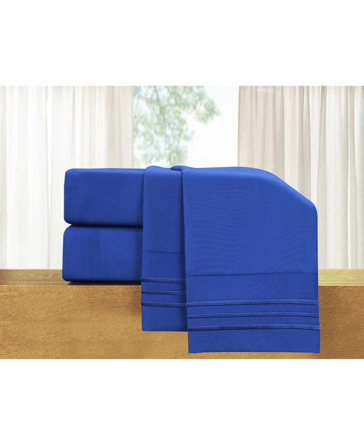 Elegant Comfort Luxury Soft Solid -Pc. Sheet Set