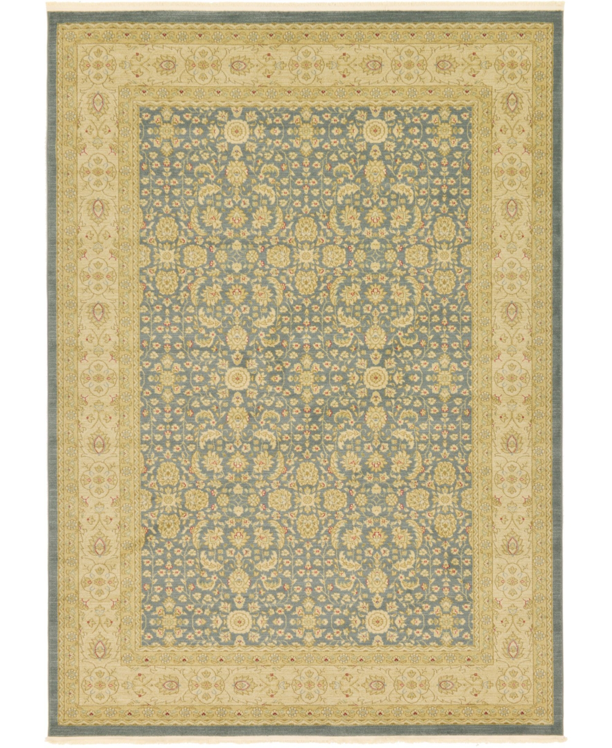 Bayshore Home Orwyn Orw8 8' x 11' Area Rug - Blue