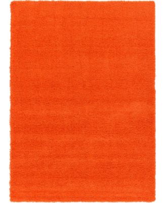 Solid Shag SS1 7' x 10' Area Rug