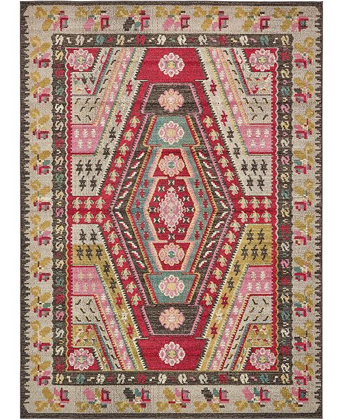 Bridgeport Home Closeout Arcata Arc1 Multi 8 X 11 Area Rug Reviews Rugs Macy S
