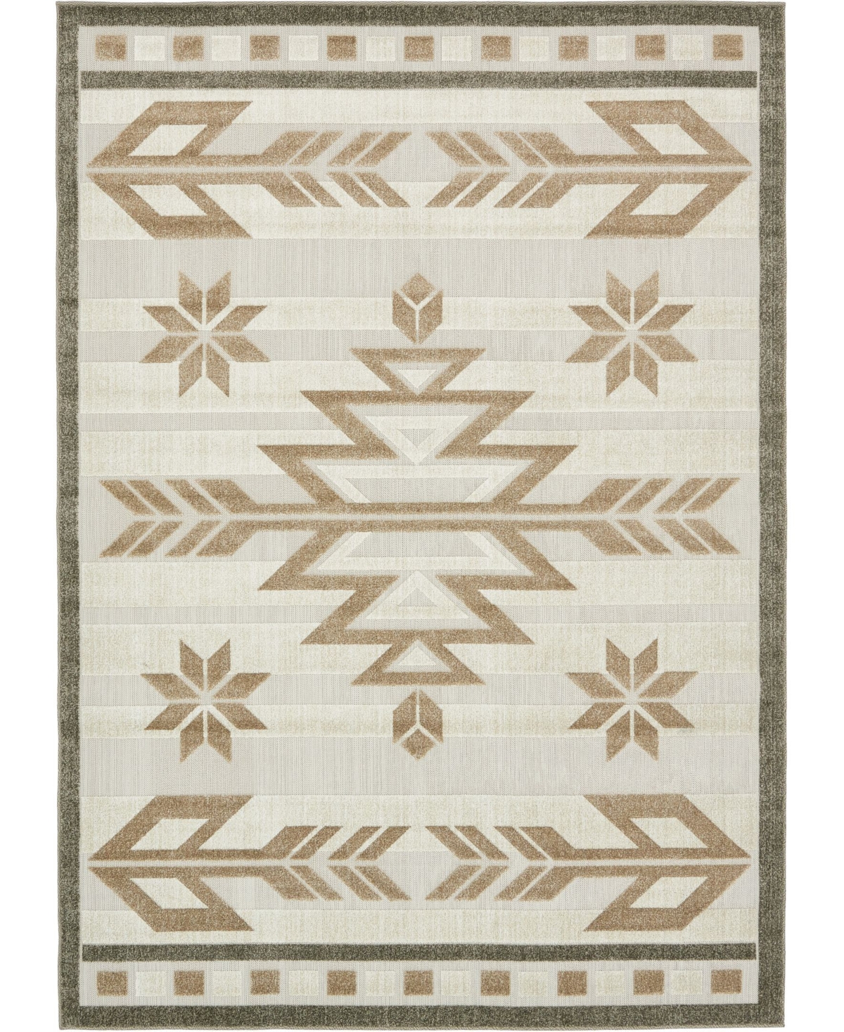 Bayshore Home Outdoor Pashio Pas2 10' Area Rug