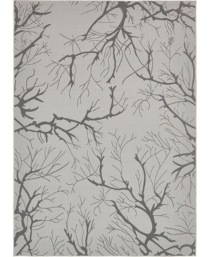 Bridgeport Home Pashio Pas6 Light Gray 7' x 10' Area Rug