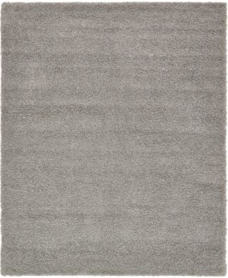 Solid Shag SS1 8' x 10' Area Rug
