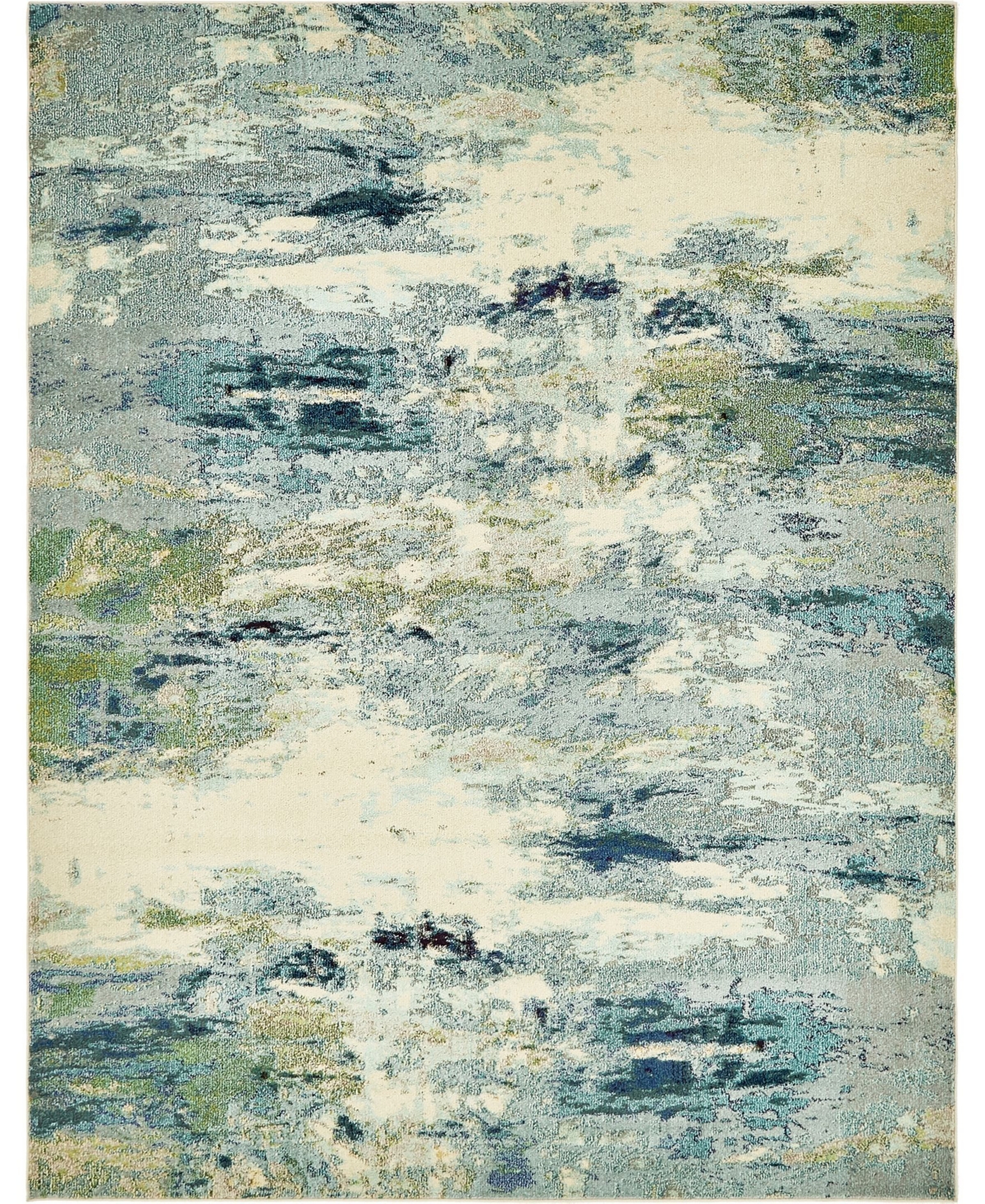 Bayshore Home Crisanta Crs7 Light Blue 8' x 10' Area Rug - Light Blue