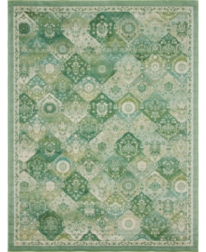 Bridgeport Home Lorem Lor2 9' X 12' Area Rug In Green