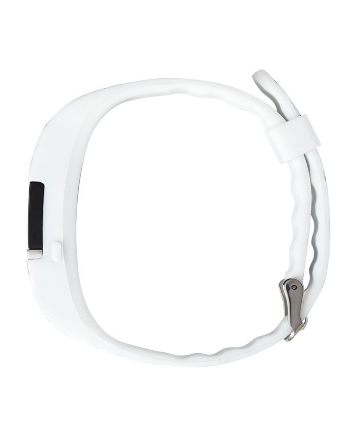 iTouch iFitness Activity Tracker with Navy and White Print Strap and