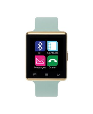 iTouch Air Smartwatch 41mm Gold Case with Mint Strap