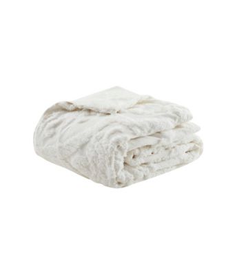 Viola Damask Tufted 3-Pc. Duvet Cover Set, Full/Queen