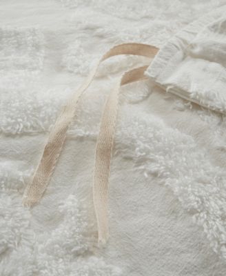 Viola Damask Tufted Duvet Cover Sets