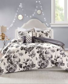 Dorsey Full/Queen 5 Piece Floral Print Comforter Set