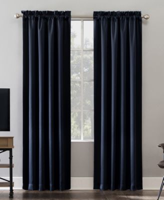 Oslo Theater Grade Extreme 100% Blackout Rod Pocket Curtain Panel, 52" x 84