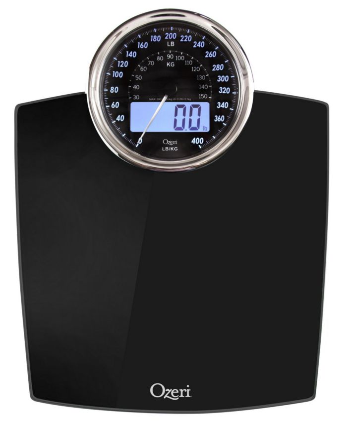 Ozeri Rev 400 lbs Bath Scale with Electro-Mechanical Display and 0.1 lbs Sensors & Reviews - Wellness  - Bed & Bath - Macy's