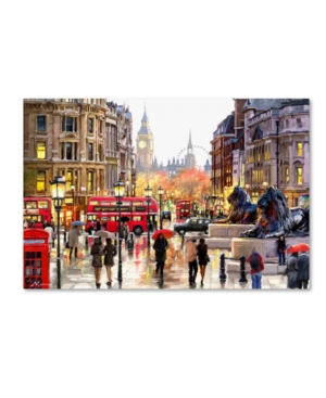 Trademark Global The Macneil Studio 'london Landscape' Canvas Art In Multi