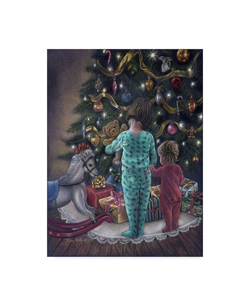 Trademark Global Tricia Reilly Matthews Christmas Morning Canvas
