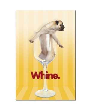 Gifty Idea Greeting Cards and Such 'Pug Whine' Canvas Art - 14" x 19"
