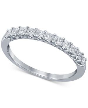 image of Diamond Princess Trellis Band (1/2 ct. t.w.) in 14k White Gold