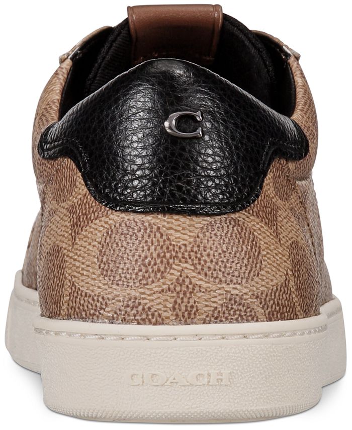 coach c126 low top sneaker black