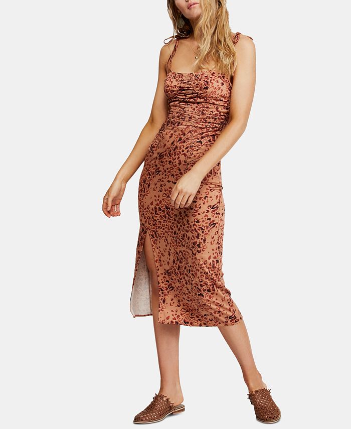 Free people show stopper midi dress hotsell