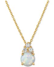 Macys opal necklace best sale